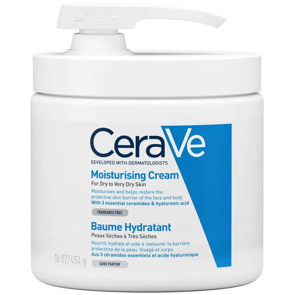 CeraVe Moisturising Cream 454 g med pump