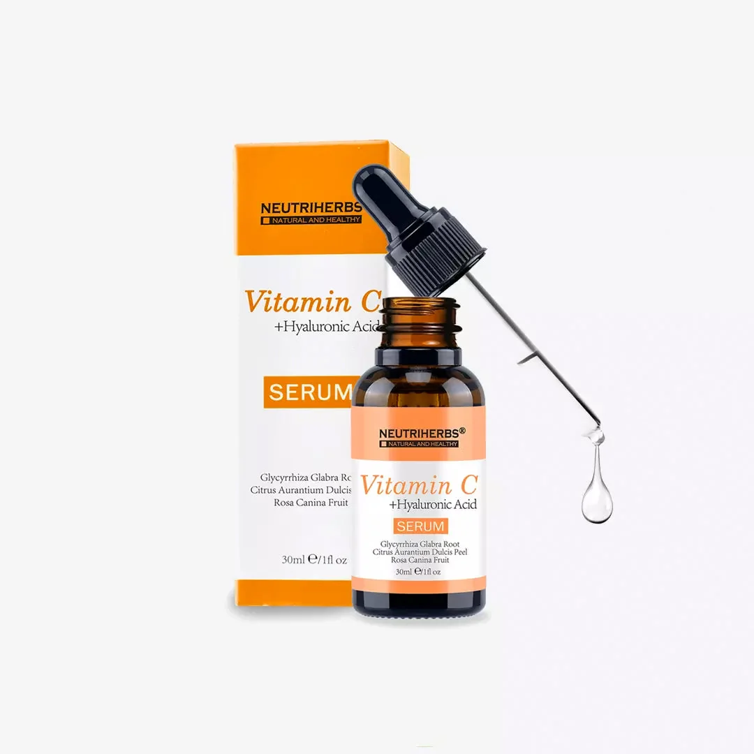 Skinroller 10% Vitamin C Serum + Hyaluronsyra